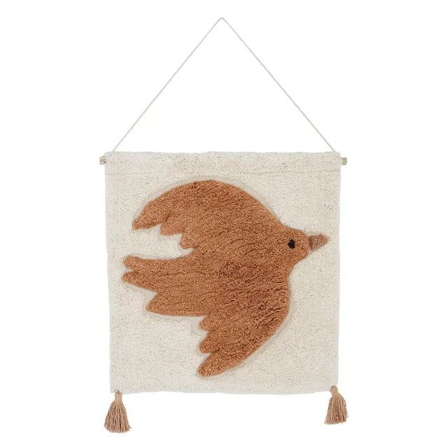 nattiot-bohbird-d-co-murale-chambre-enfant-oiseau-velours-coton-lavable image 1
