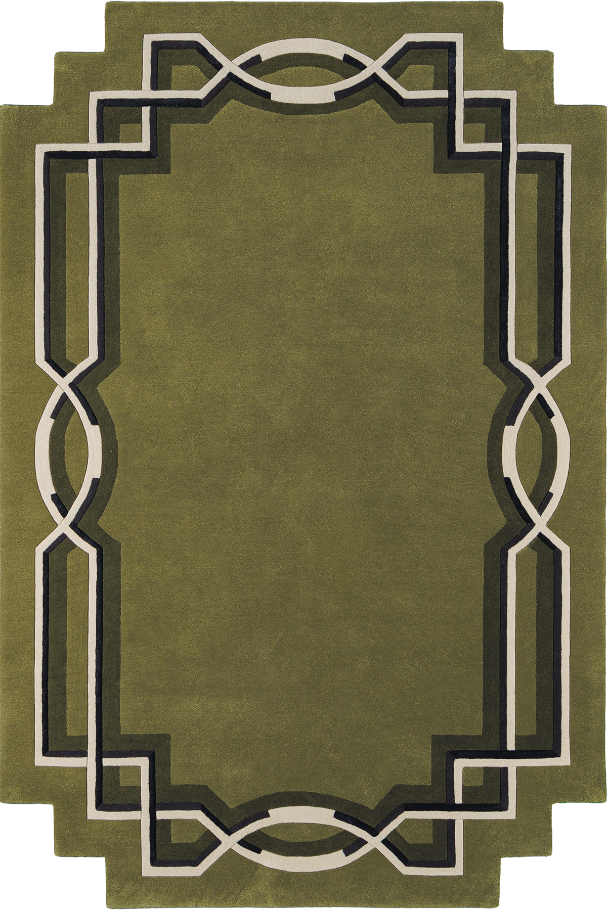 toulemonde-bochart-style-vert-tapis-classique-laine-170x240 image 1
