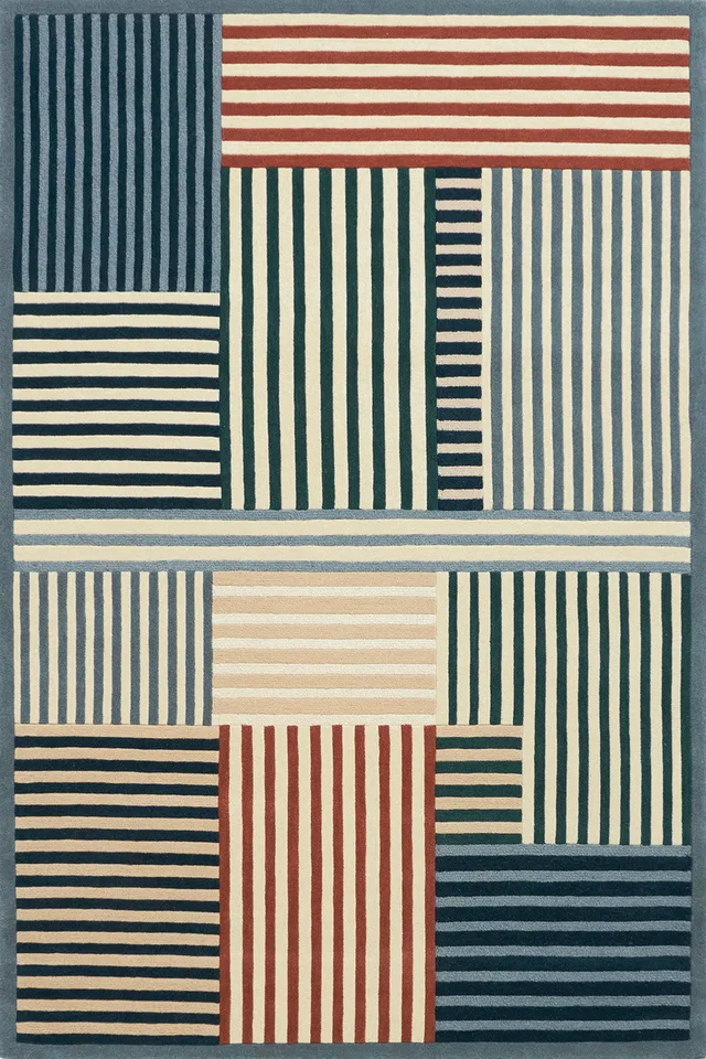toulemonde-bochart-mackintosh-tapis-laine-patchwork-bleu-gris-170x240-200x300 image 1