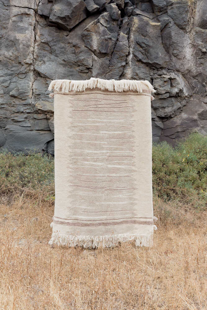 lorena-canals-tapis-woolable-sumak-seashell-tapis-lavable-en-laine image 2