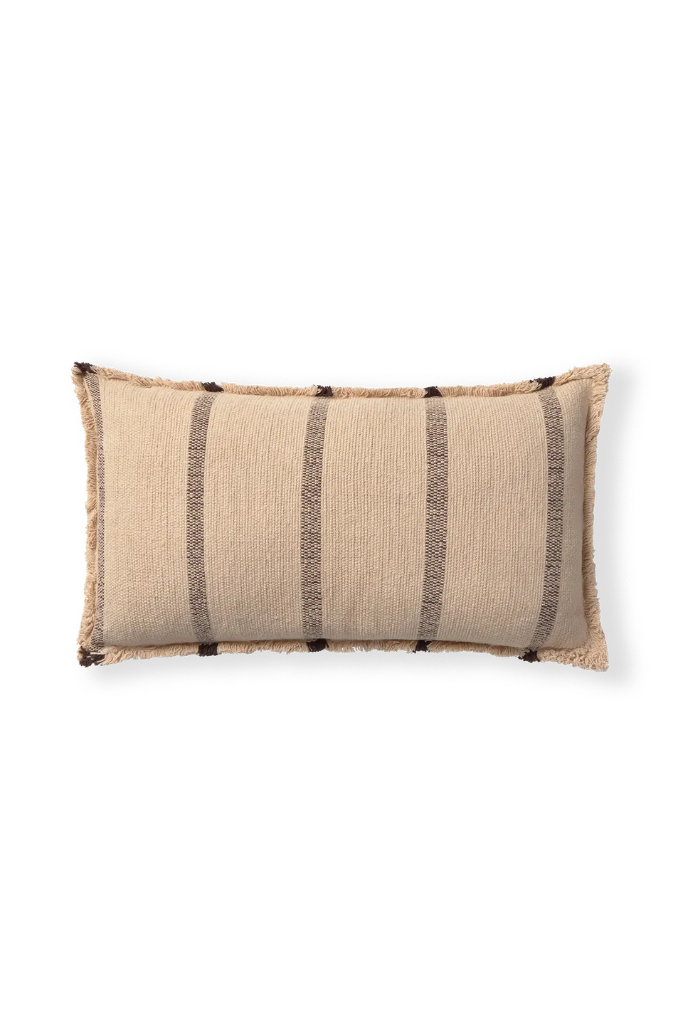 lorena-canals-coussin-rectangulaire-lines-rose-coussin-tiss-main image 1
