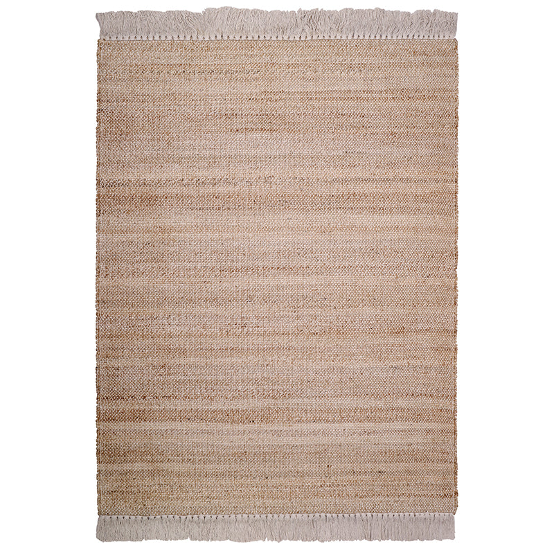 nattiot-lenny-tapis-jute-coton-rectangulaire-naturel image 1
