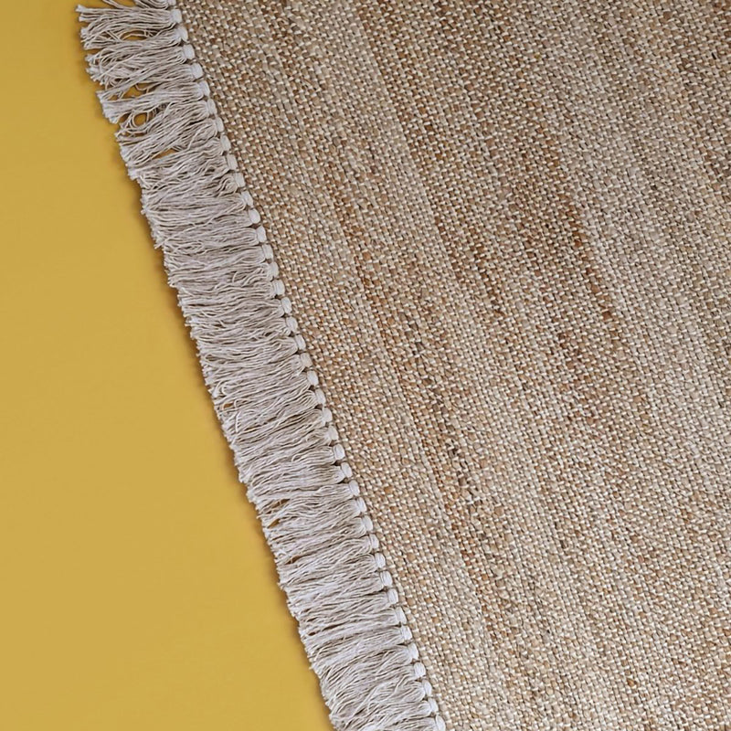 nattiot-lenny-tapis-jute-coton-rectangulaire-naturel image 2