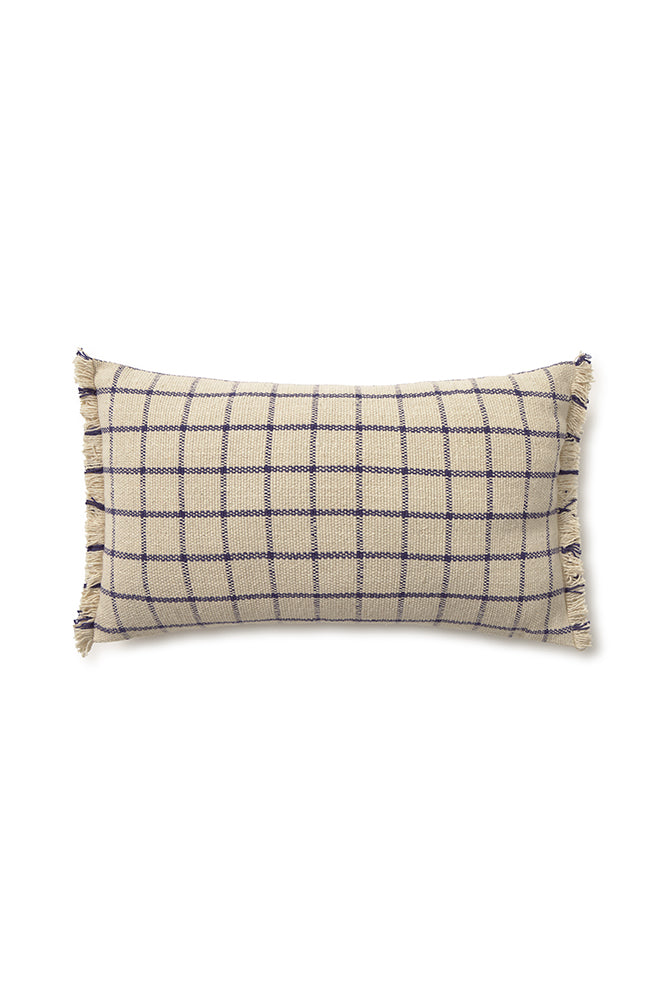 lorena-canals-geo-block-natural-coussin-bauhaus-bleu-marine image 1