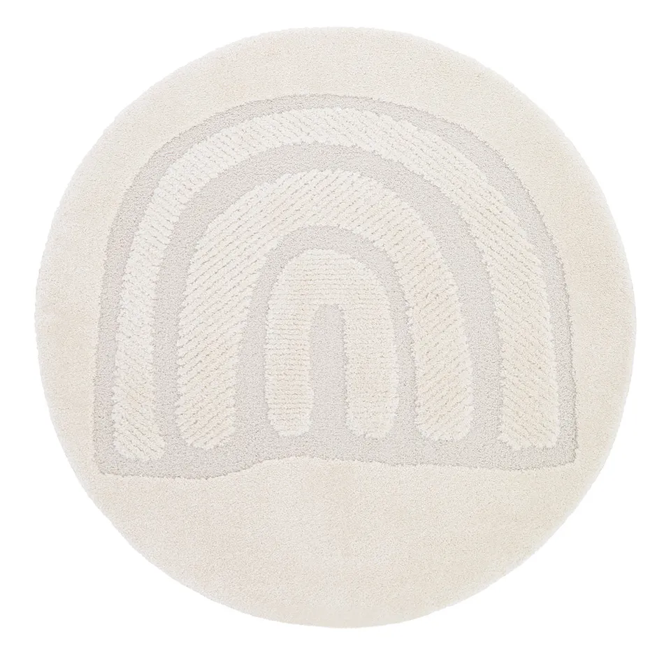 nattiot-rainbow-dream-m-tapis-enfant-rond-arc-en-ciel-ton-sur-ton image 1