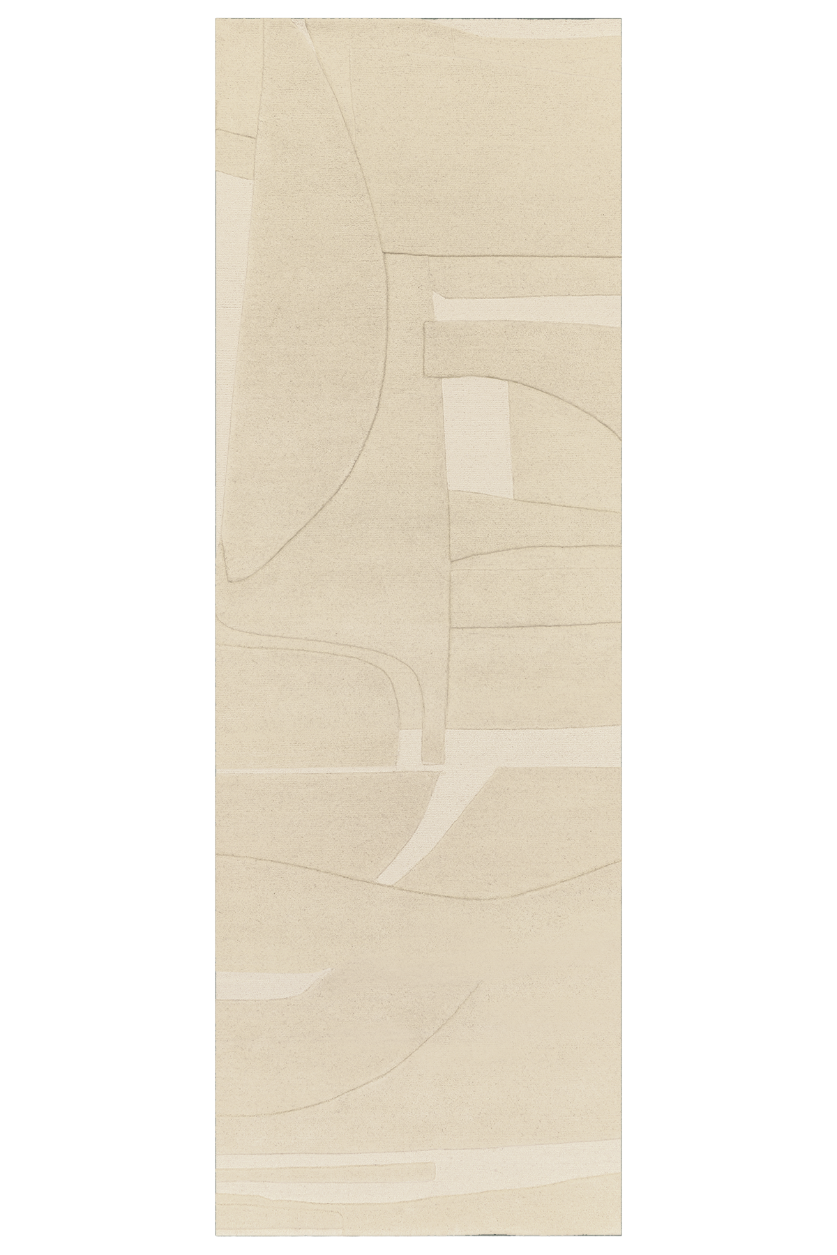 toulemonde-bochart-collage-beige-par-pascale-ribourg-tapis-laine image 1