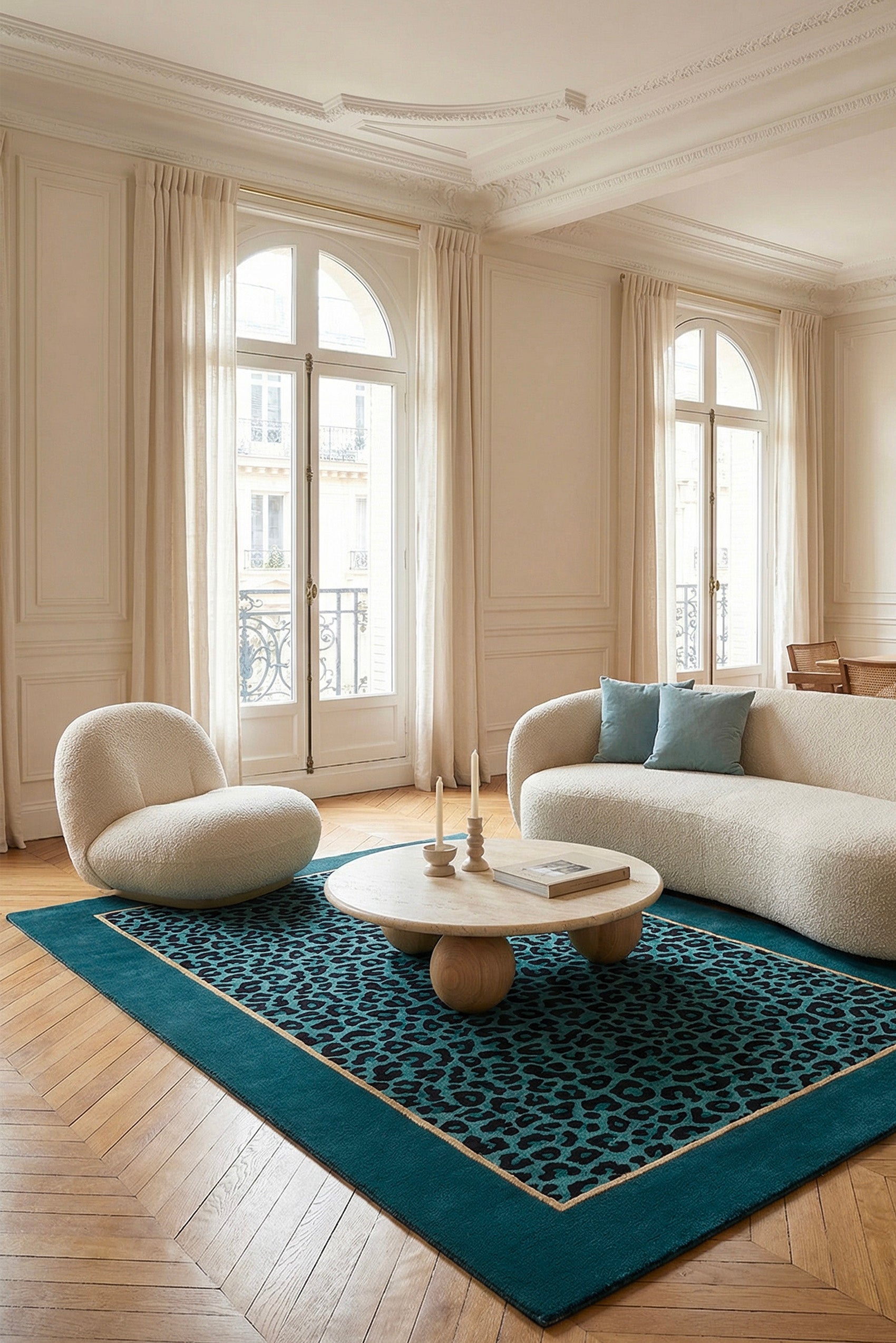 toulemonde-bochart-fauve-aqua-tapis-l-opard-bleu-170x240-200x300-250x350 image 4