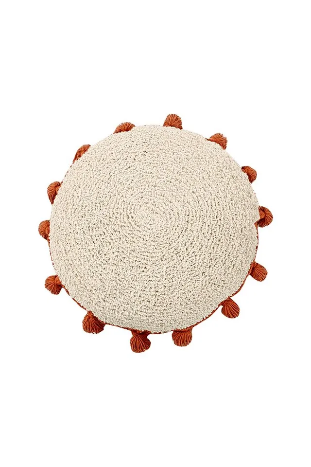 lorena-canals-coussin-lavable-circle-terracota image 1