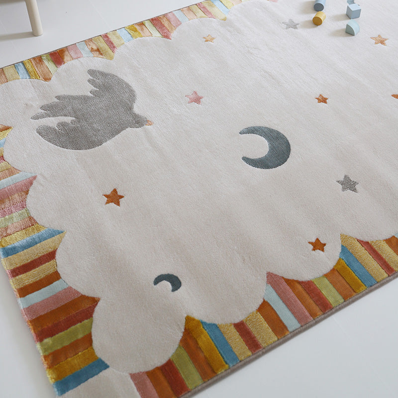 nattiot-dancing-birds-tapis-chambre-enfant-multicolore image 4