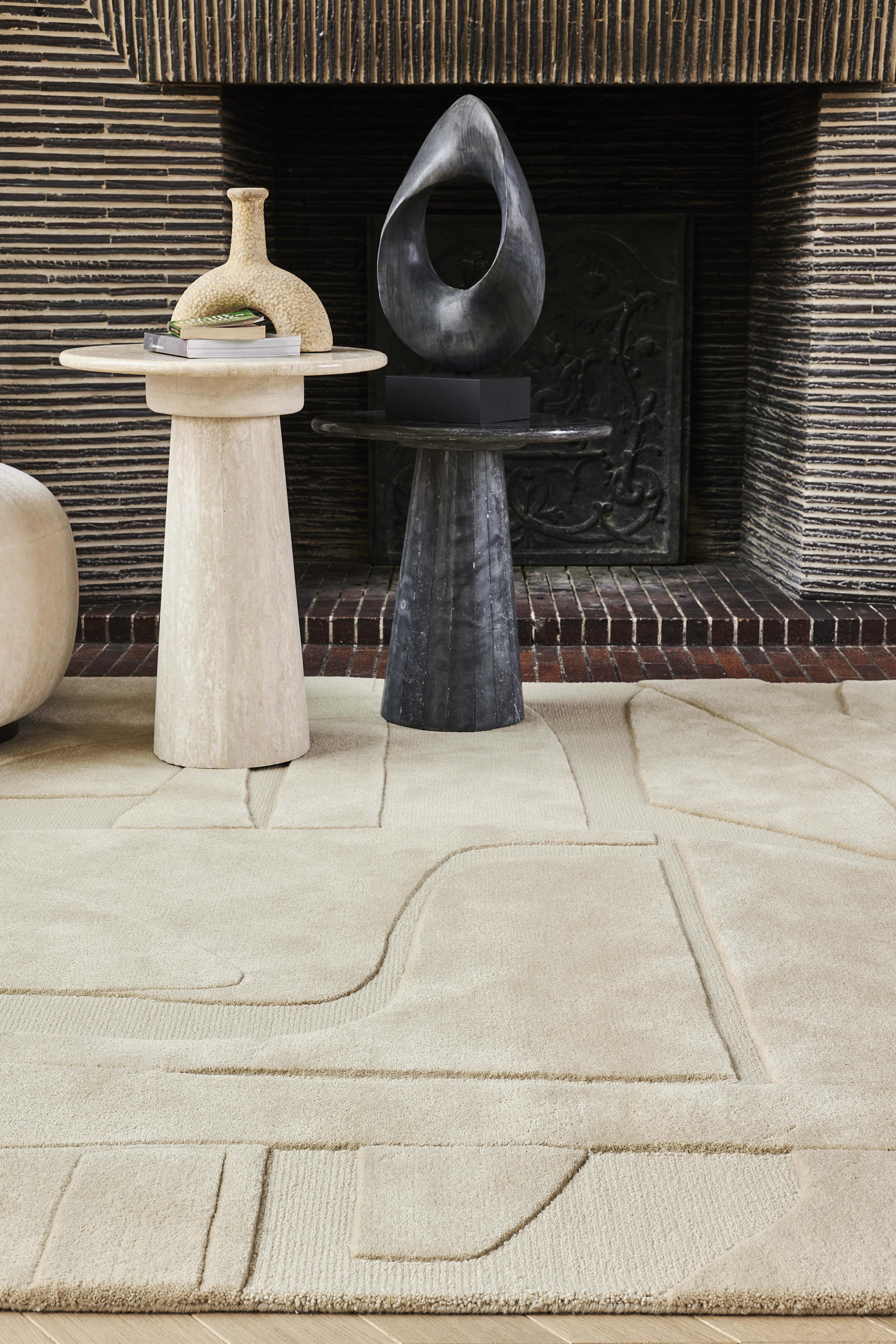 toulemonde-bochart-collage-beige-tapis-beige-en-laine-par-pascale-ribourg image 5