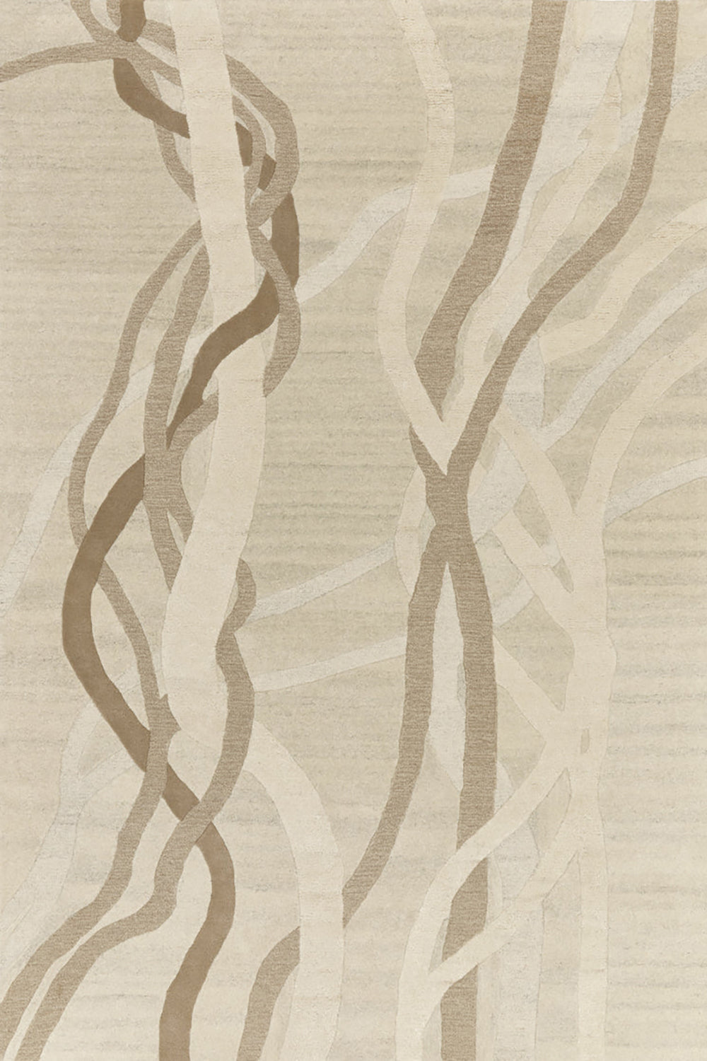 toulemonde-bochart-lianes-tapis-en-laine-beige-tuft-main image 1