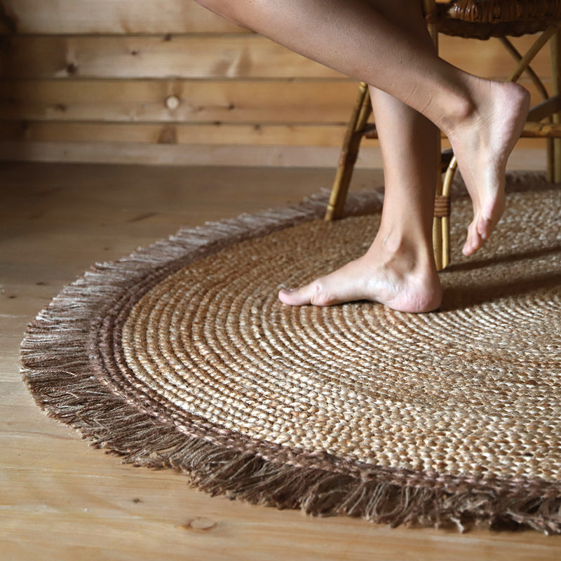 nattiot-thar-tapis-jute-rond-franges image 3