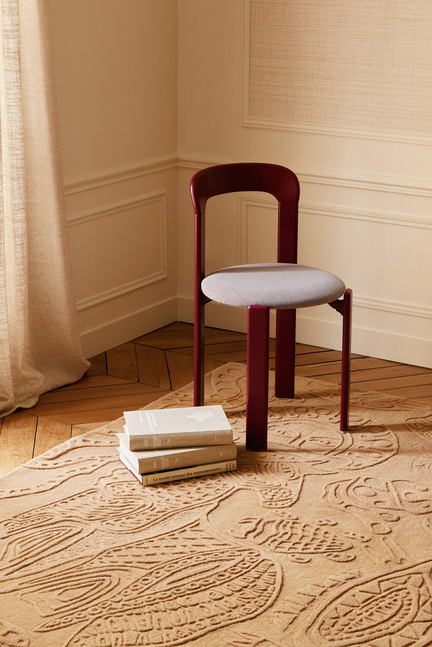 toulemonde-bochart-sabbia-beige-tapis-laine-sculpt-main-doroth-e-delaye image 3