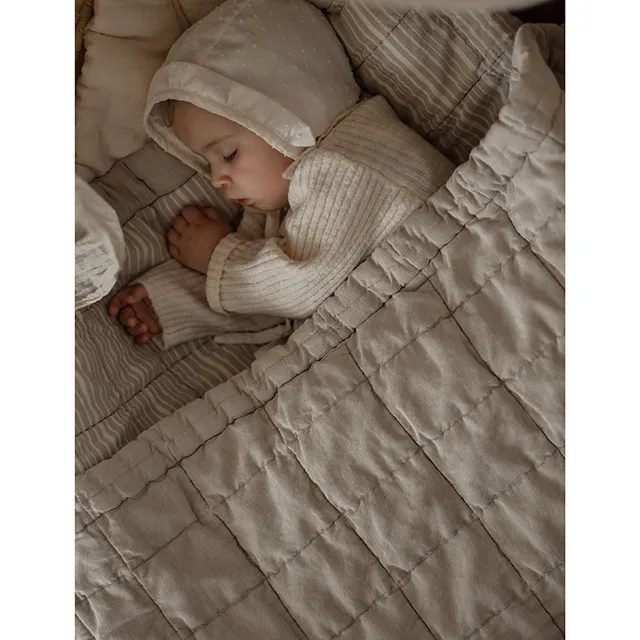 nattiot-anna-sable-m-couverture-enfant-coton-lav-r-versible image 1
