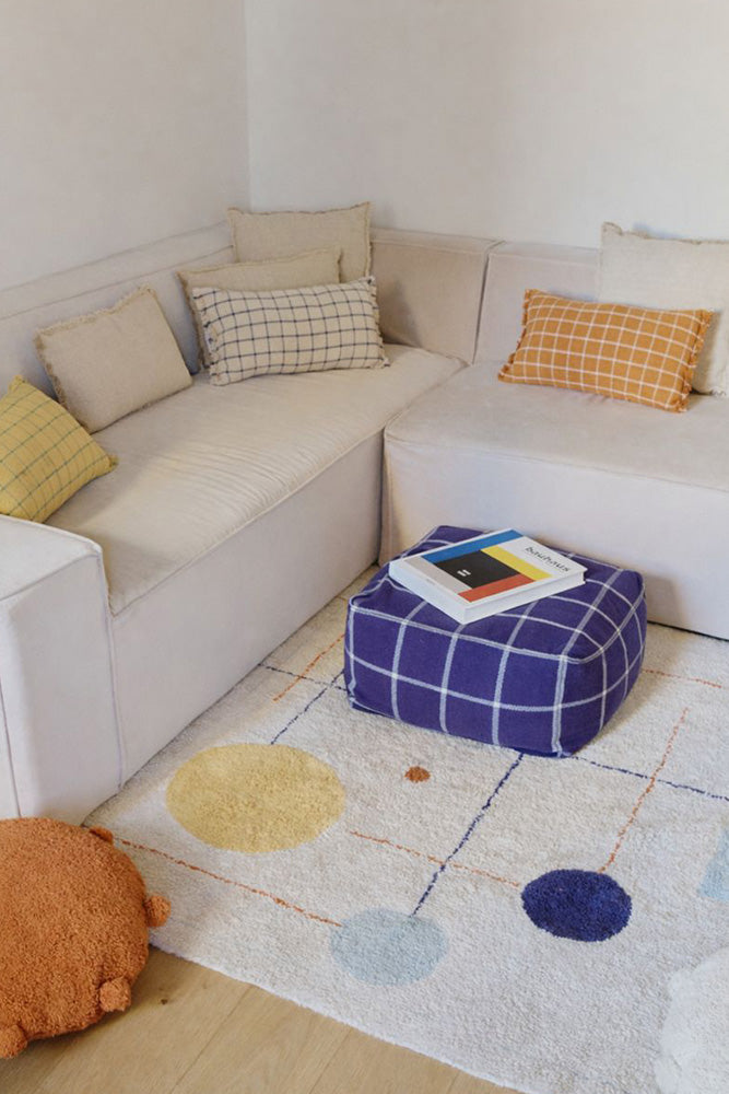 lorena-canals-pouf-geo-block-navy-blue-bauhaus-tiss image 2