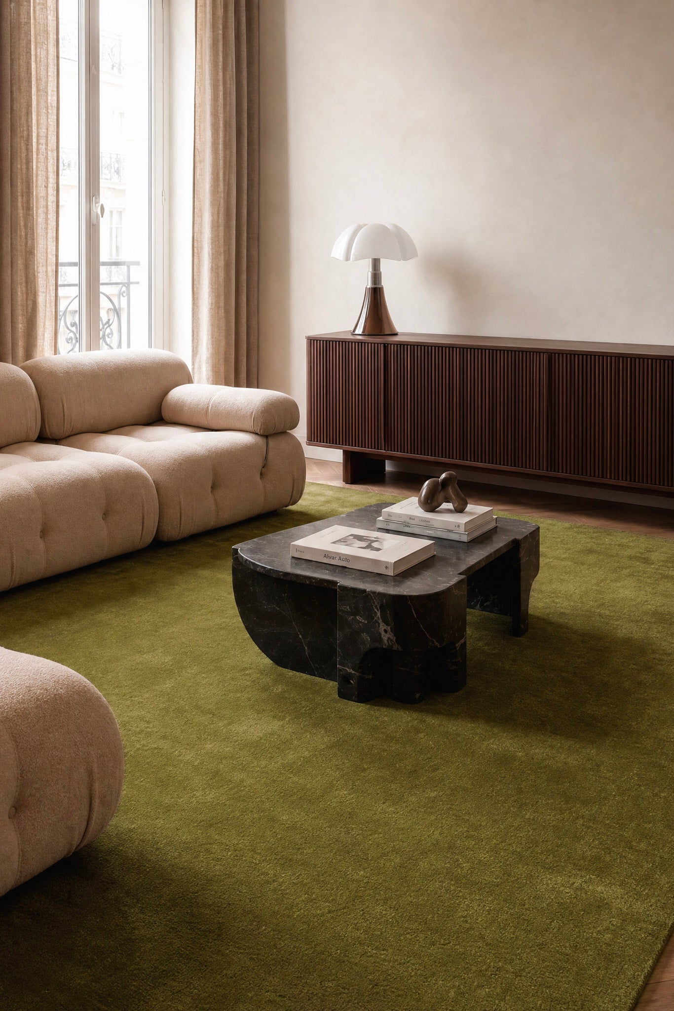 toulemonde-bochart-signature-tapis-laine-vert-tiss-main image 4
