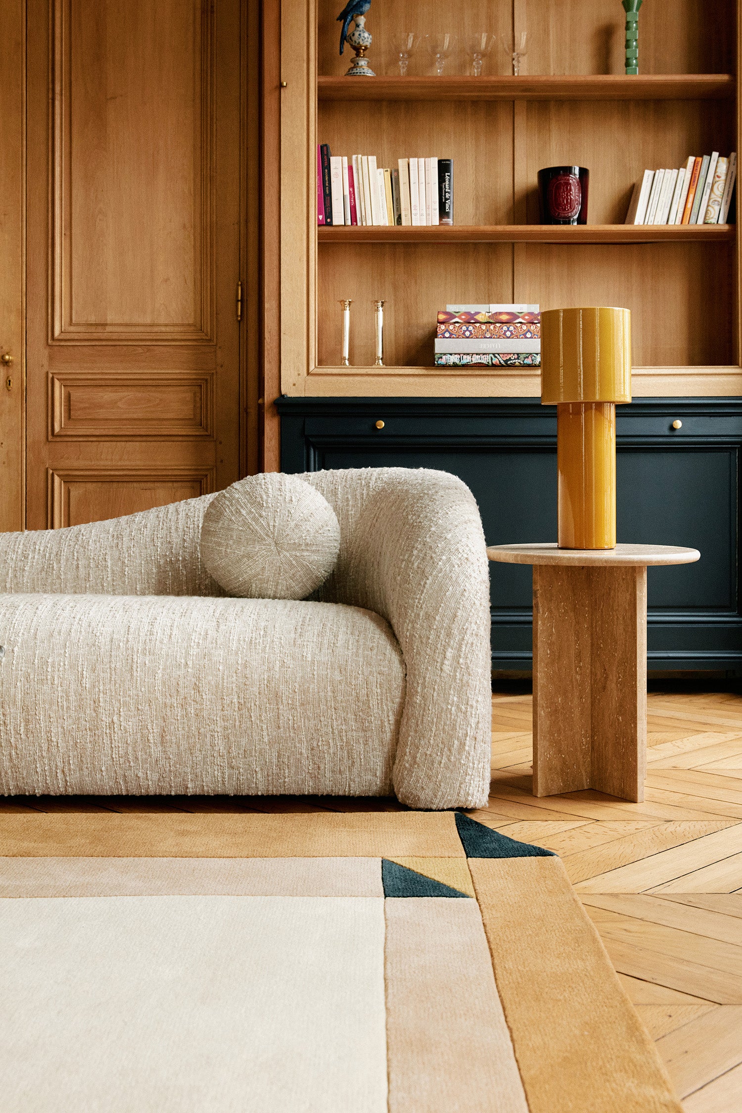 toulemonde-bochart-palatin-miel-tapis-laine-tuft-main-170x240-200x300-250x350 image 3