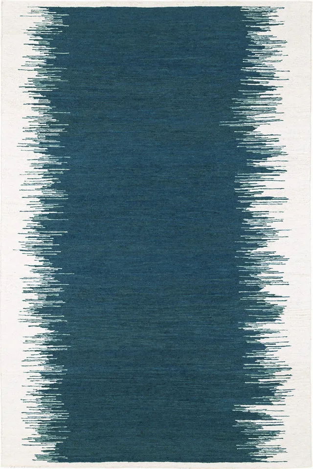 toulemonde-bochart-saona-bleu-tapis-organique-bleu-profond image 1