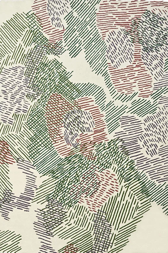 toulemonde-bochart-paysage-printemps-tapis-laine-multicolore image 1