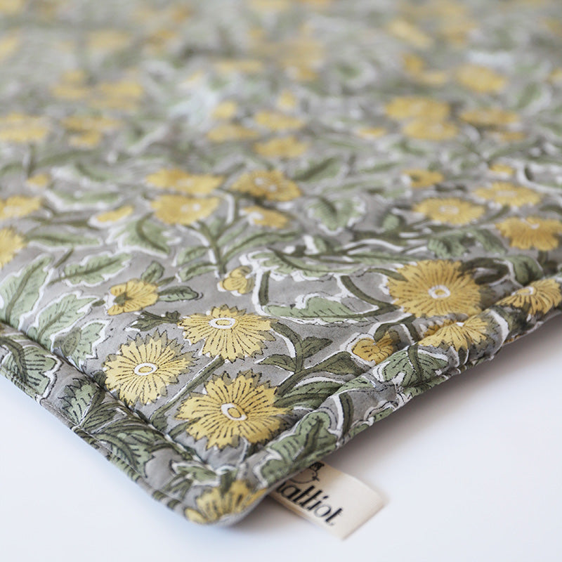 nattiot-fidelia-tapis-de-repos-b-b-coton-imprim-fleurs image 4