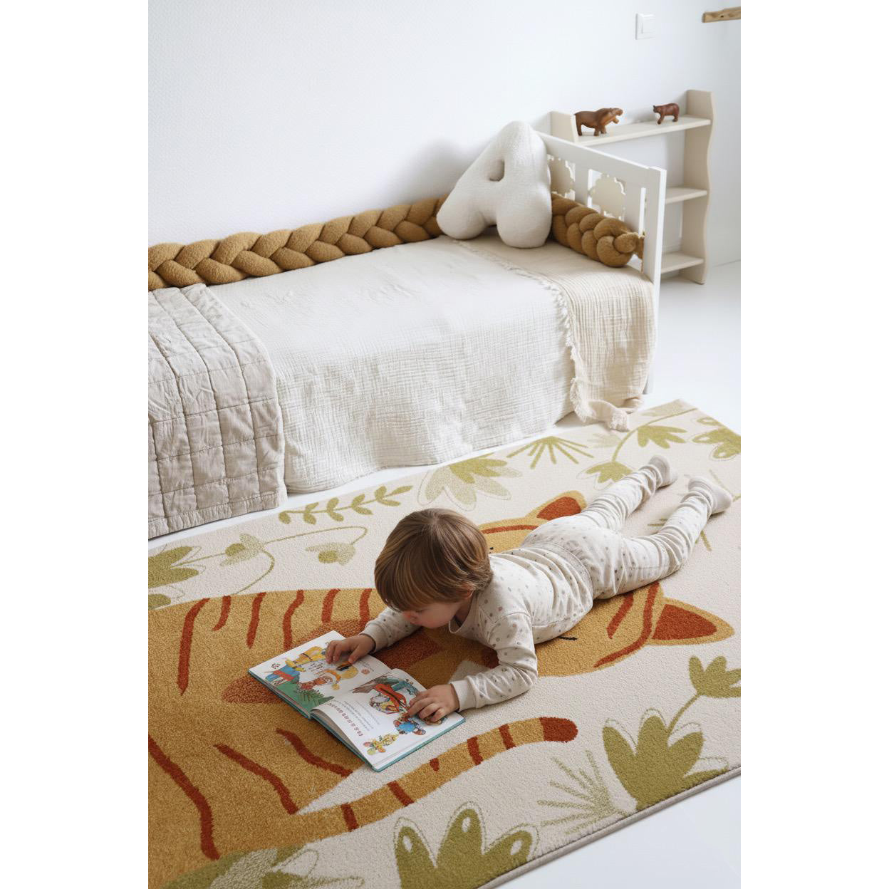 nattiot-silly-tapis-enfant-tigre-rectangulaire image 3