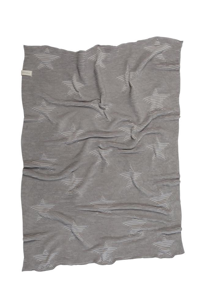 lorena-canals-hippy-stars-gris-perle-couverture-b-b-en-tricot image 1