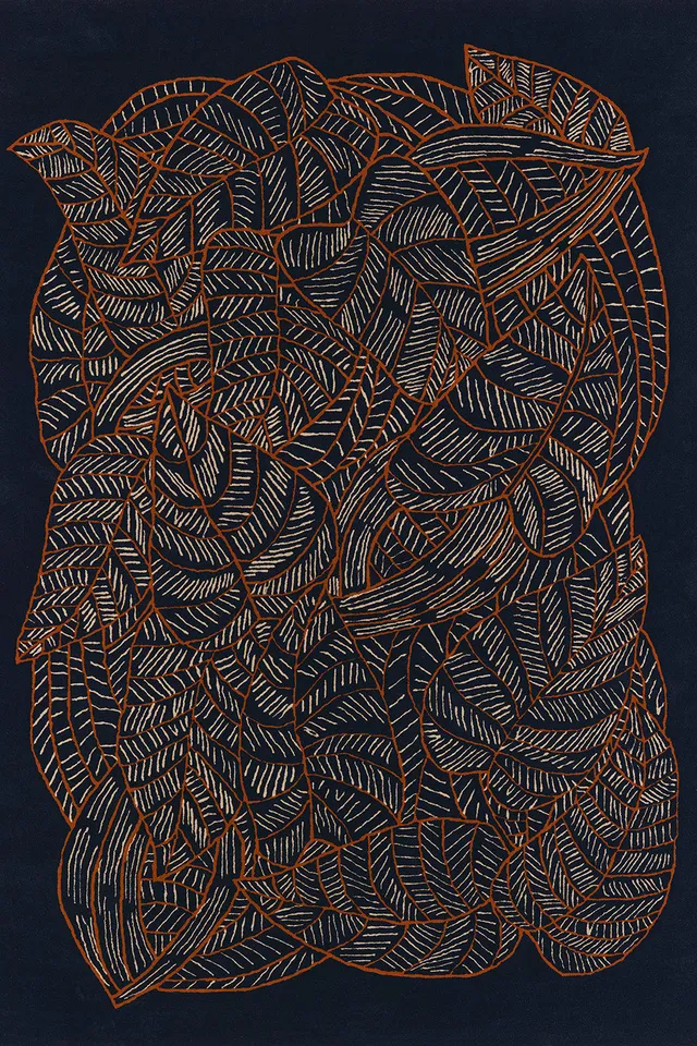toulemonde-bochart-eden-bleu-nuit-tapis-laine-200x300 image 1
