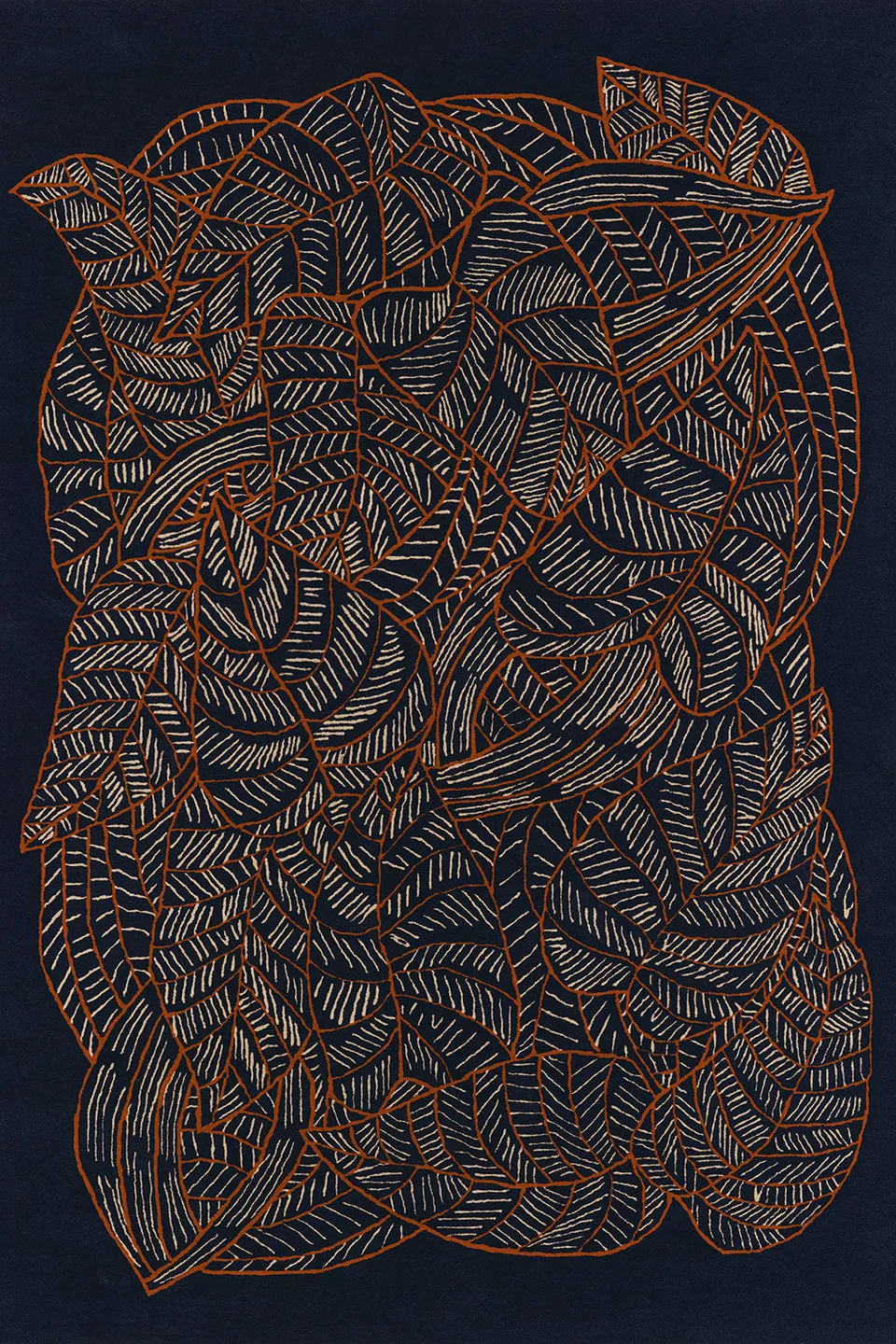 toulemonde-bochart-eden-bleu-nuit-tapis-laine-200x300 image 1