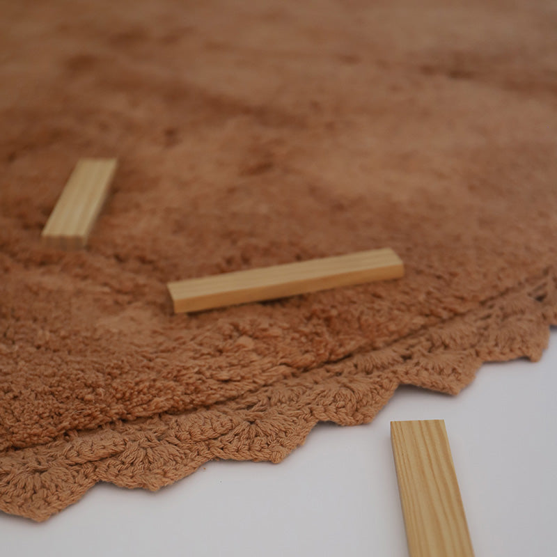 nattiot-perla-toffee-tapis-rond-coton-lavable-crochet image 4