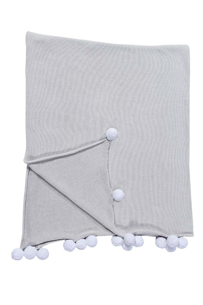 lorena-canals-plaid-bubbly-light-grey-coton-pompons image 3