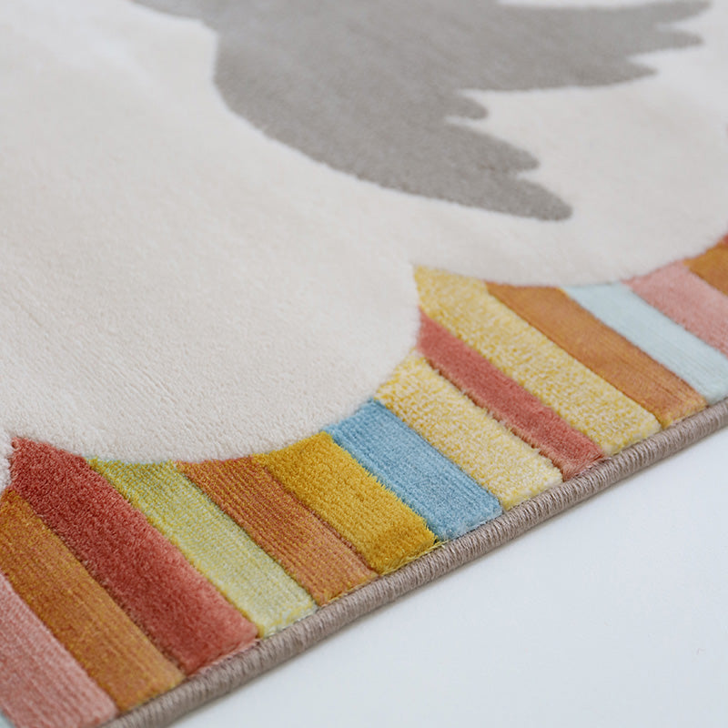 nattiot-dancing-birds-tapis-chambre-enfant-multicolore image 8