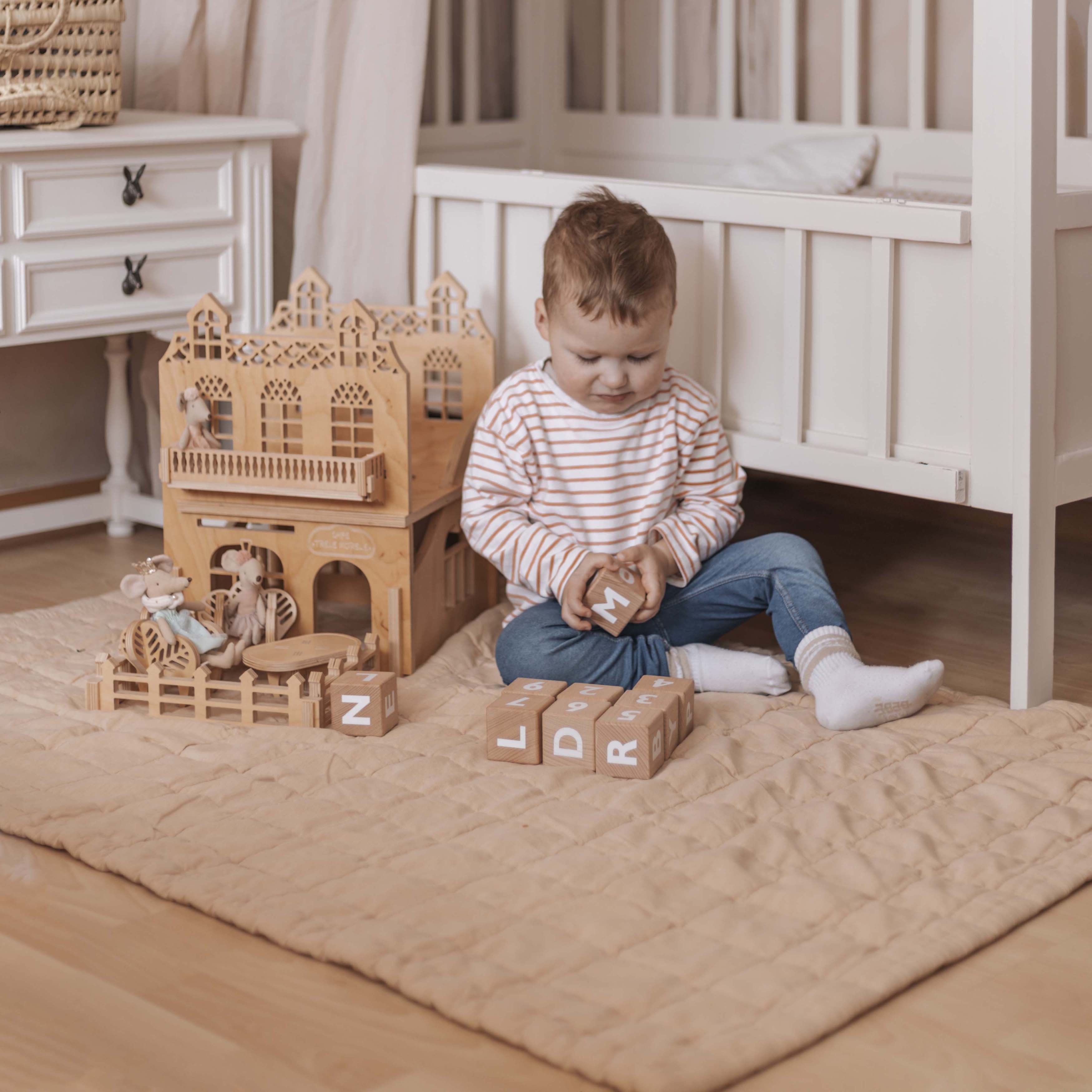 nattiot-anna-terracotta-m-couverture-enfant-coton-lav image 1