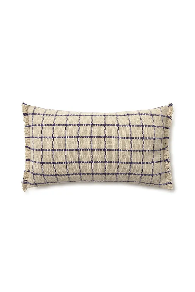 lorena-canals-geo-block-natural-coussin-bauhaus-bleu-marine image 1