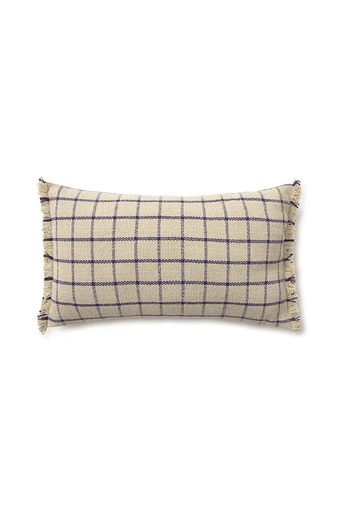 lorena-canals-geo-block-natural-coussin-bauhaus-bleu-marine image 1