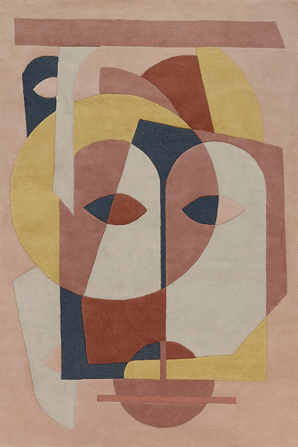 toulemonde-bochart-aduma-terracotta-tapis-laine-170x240-250x350 image 1
