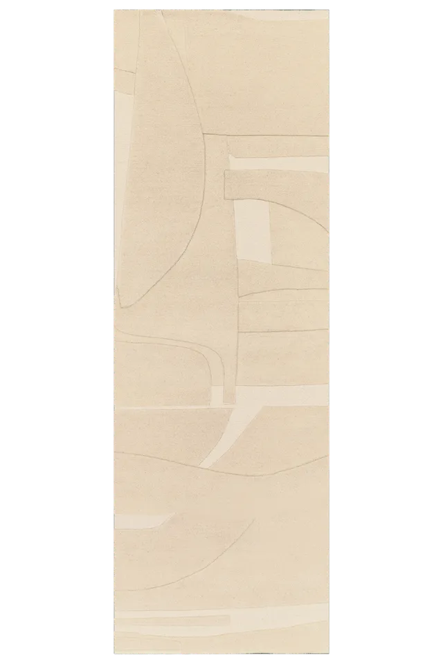 toulemonde-bochart-collage-beige-par-pascale-ribourg-tapis-laine image 1