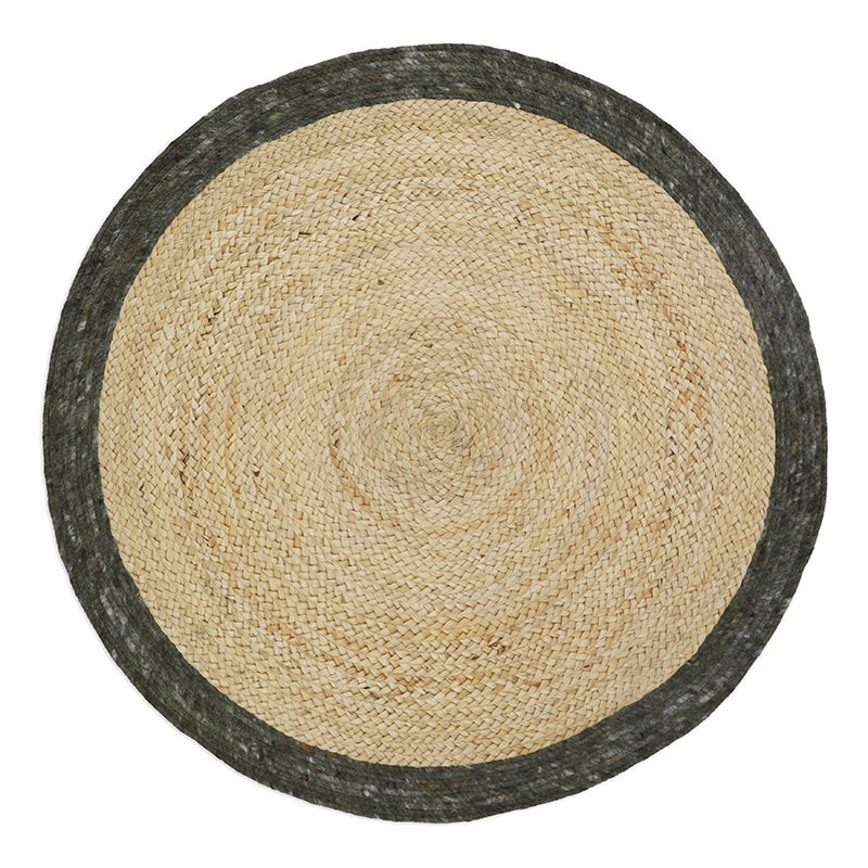 nattiot-yhuki-olive-s-tapis-jute-laine-feutr-e image 1