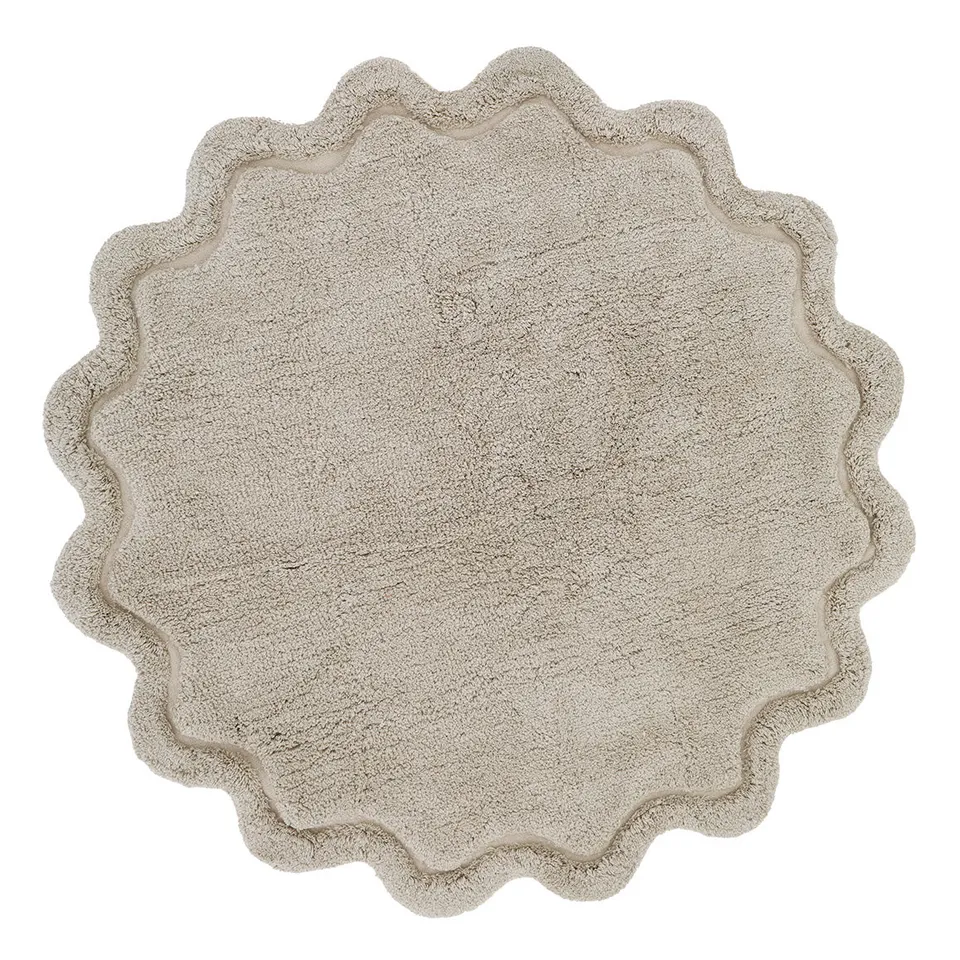 nattiot-sweet-april-lin-tapis-enfant-coton-lavable-rond image 1