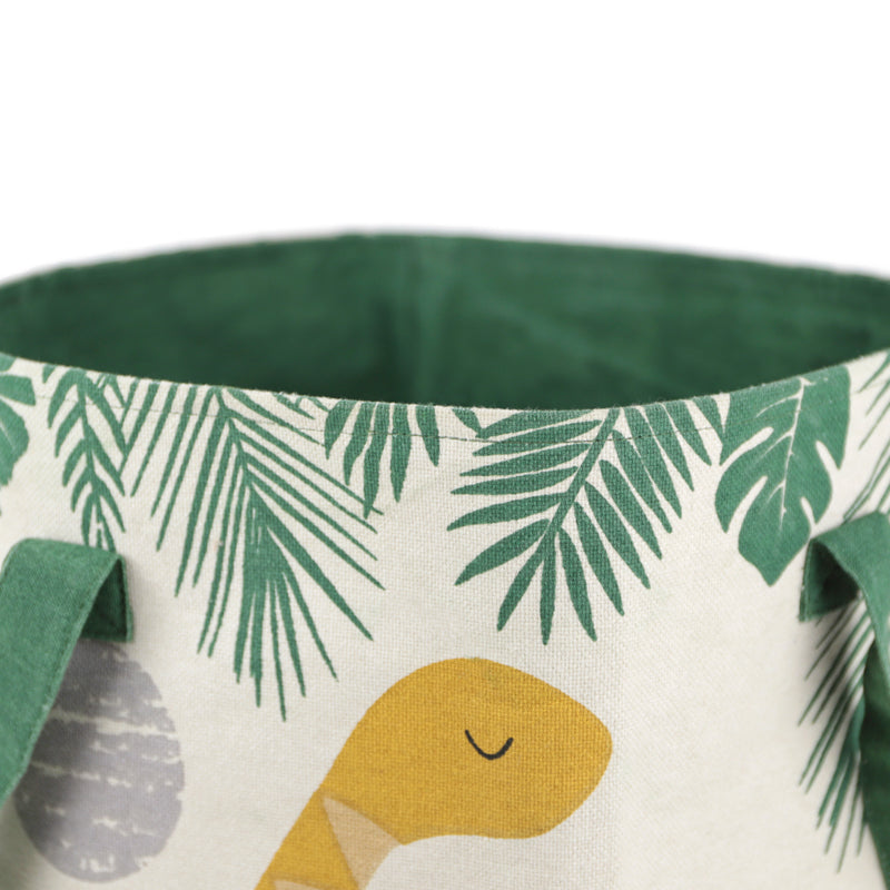 nattiot-sensaku-panier-de-rangement-chambre-enfant-dinosaure-coton image 3