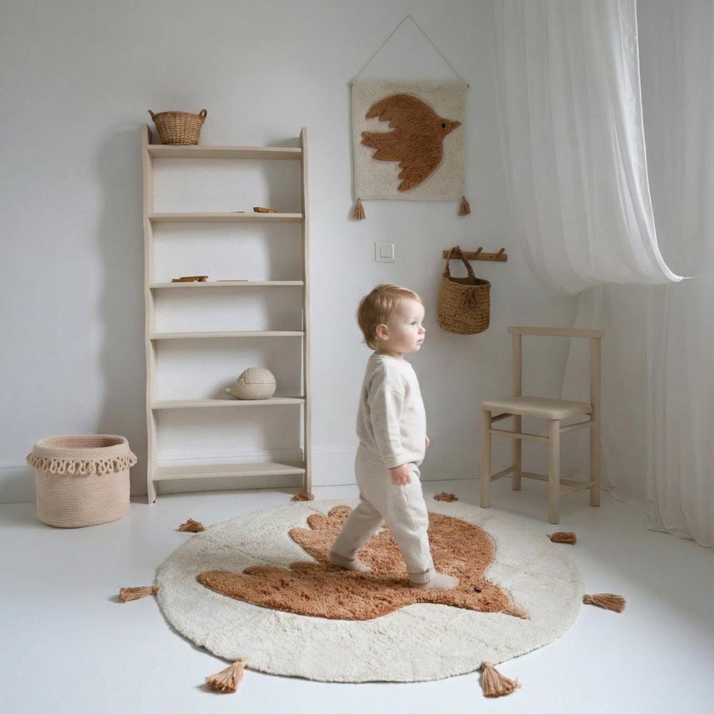 nattiot-bohbird-d-co-murale-chambre-enfant-oiseau-velours-coton-lavable image 2