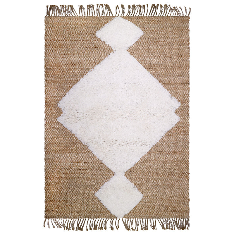 nattiot-elton-tapis-jute-laine-naturel-franges image 1
