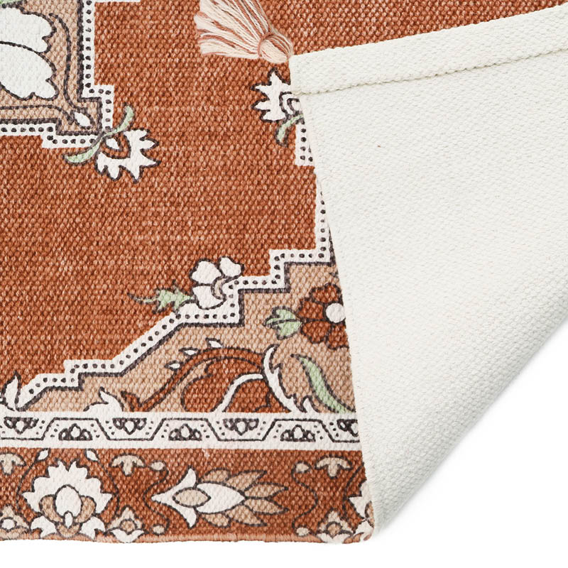nattiot-lalitha-tapis-coton-imprim-motif-boh-me-pompons image 8