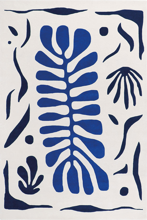 toulemonde-bochart-corail-bleu-tapis-laine-nz-tuft-main-g-raldine-prieur image 1