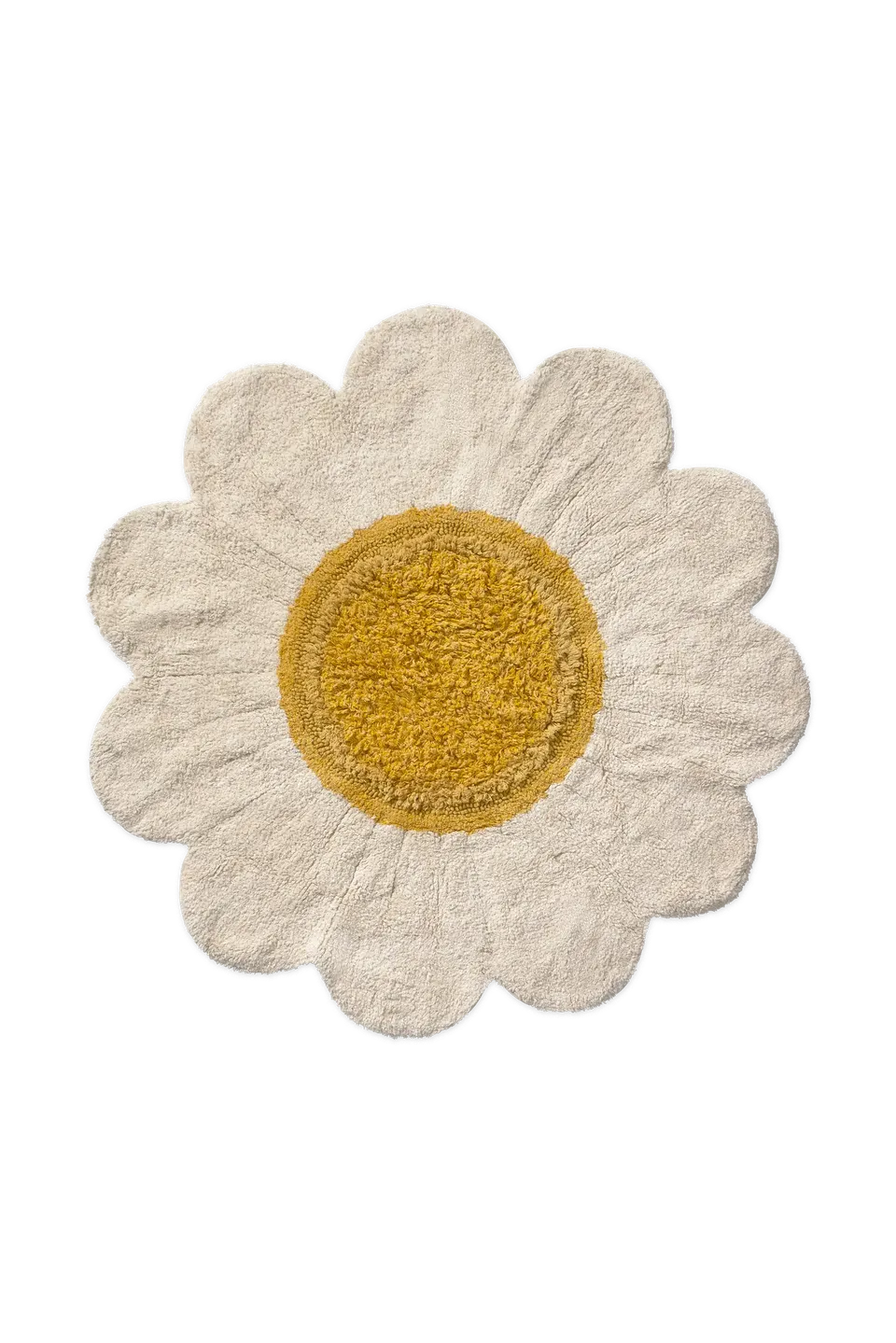 lorena-canals-tapis-lavable-white-daisy-fleur-marguerite image 1