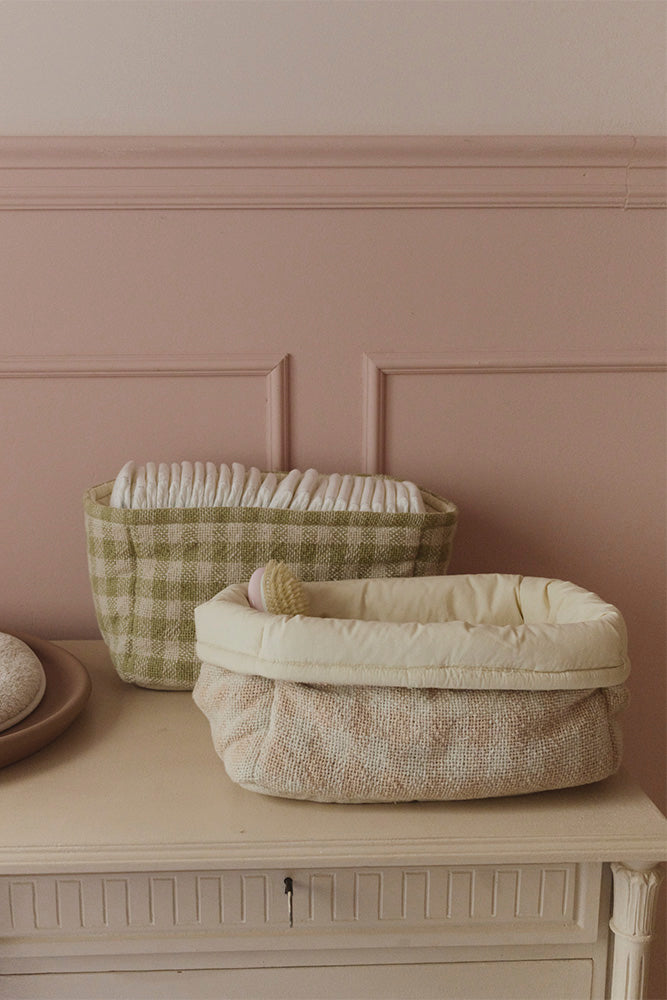 lorena-canals-panier-matelass-matcha image 6