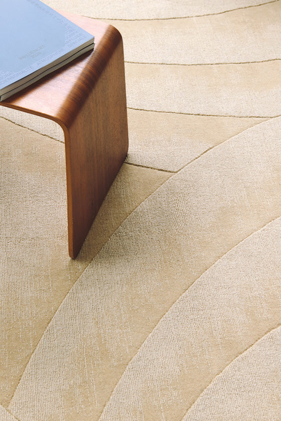 toulemonde-bochart-volute-beige-tapis-en-laine-boucl-e-tiss-main image 2