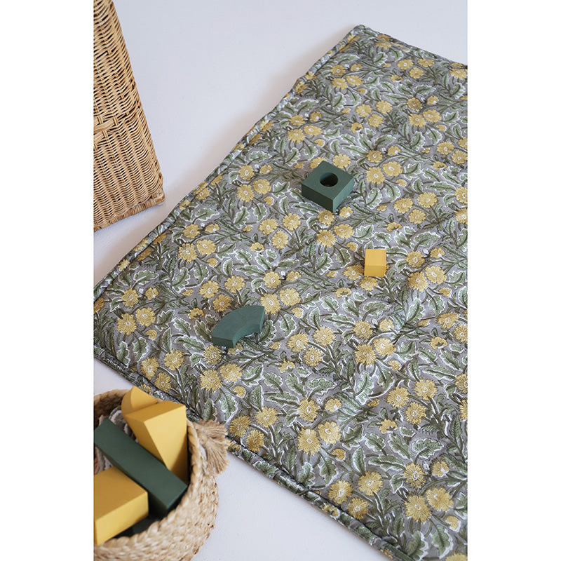 nattiot-fidelia-tapis-de-repos-b-b-coton-imprim-fleurs image 3