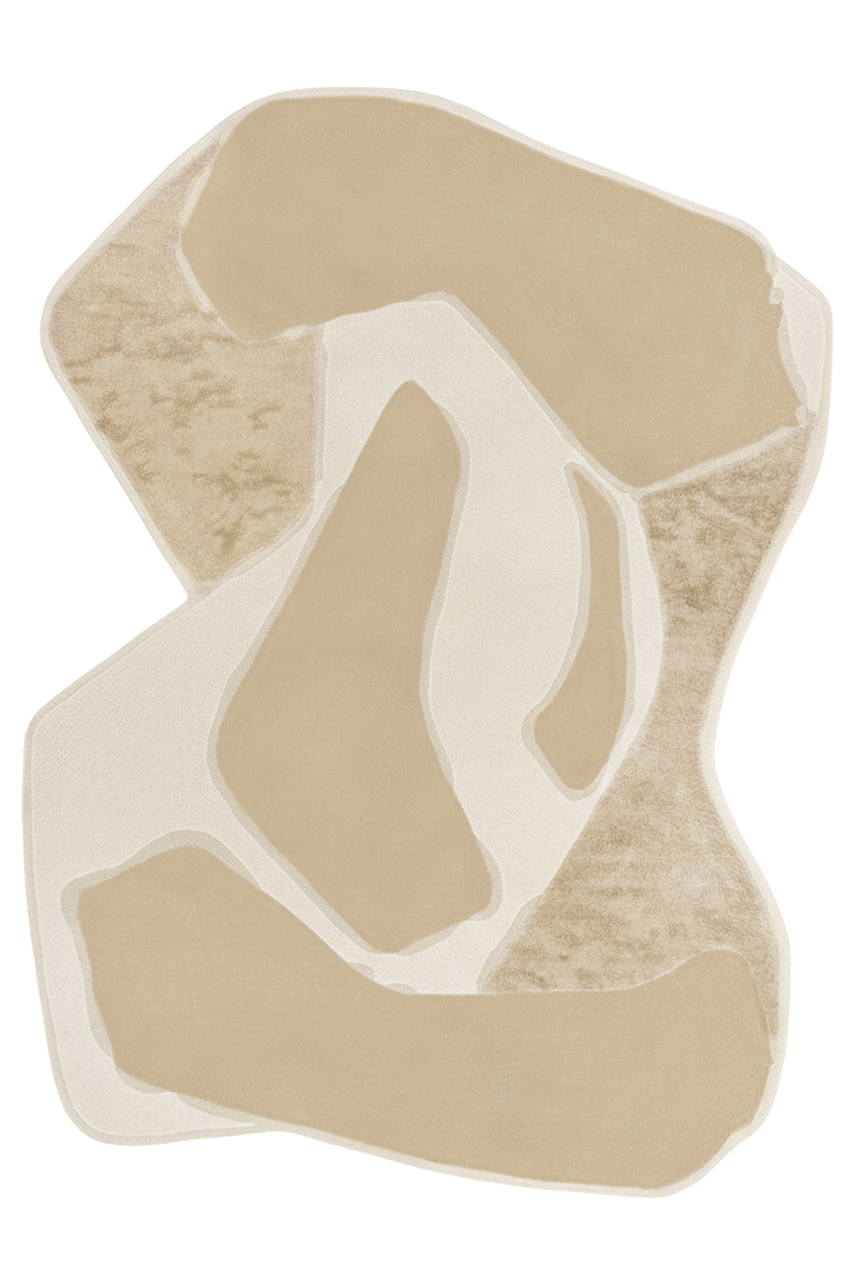 toulemonde-bochart-muse-tapis-beige-laine-et-viscose-tuft-main image 1