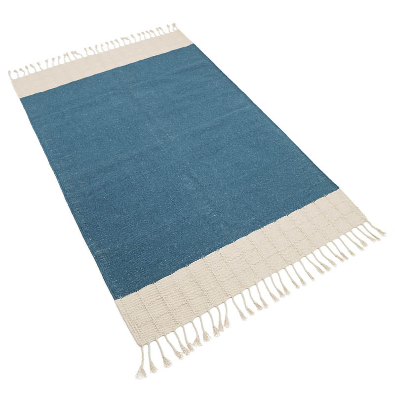 nattiot-lucia-bleu-tapis-chambre-coton-tiss-rectangulaire-recycl image 3