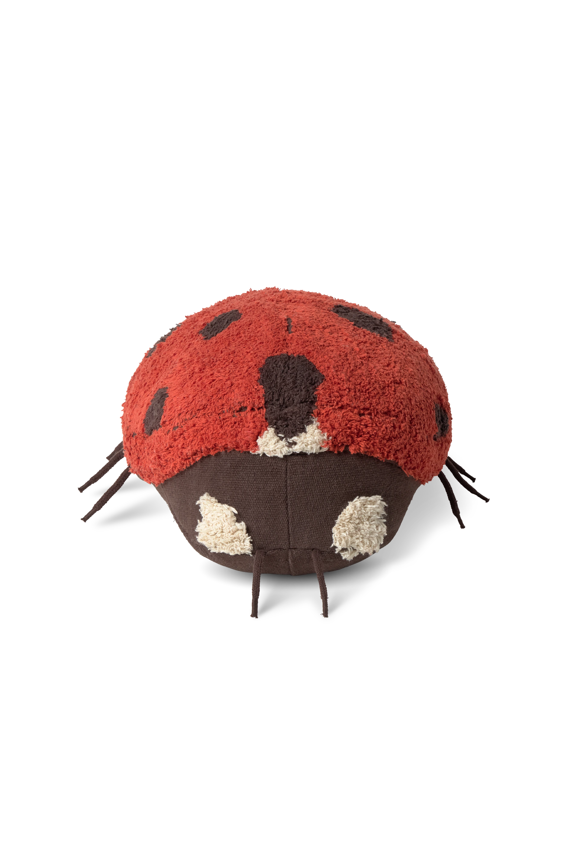 lorena-canals-maria-the-ladybug-coussin-de-sol-coccinelle image 1